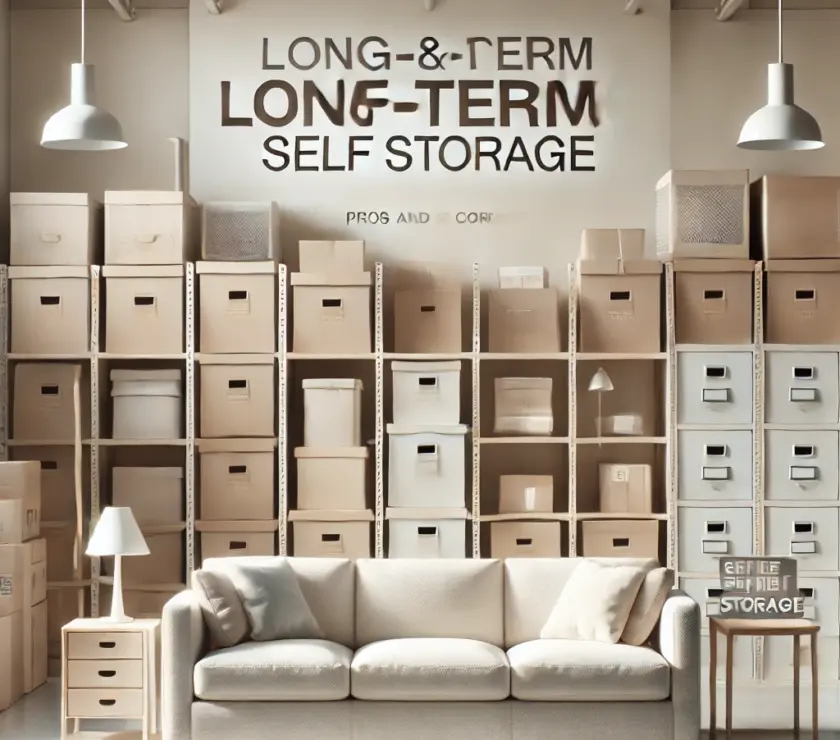 Pros and Cons of Long-Term Self-Storage
