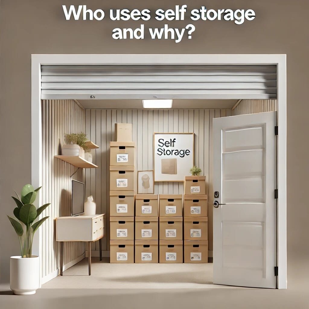 Who Uses Self Storage and Why?