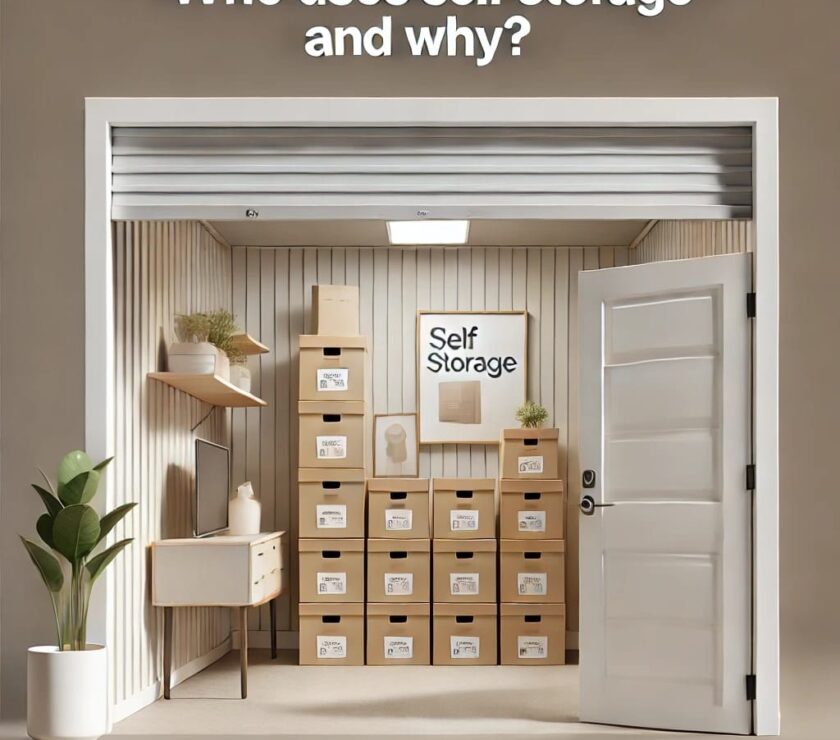 Who Uses Self Storage and Why?