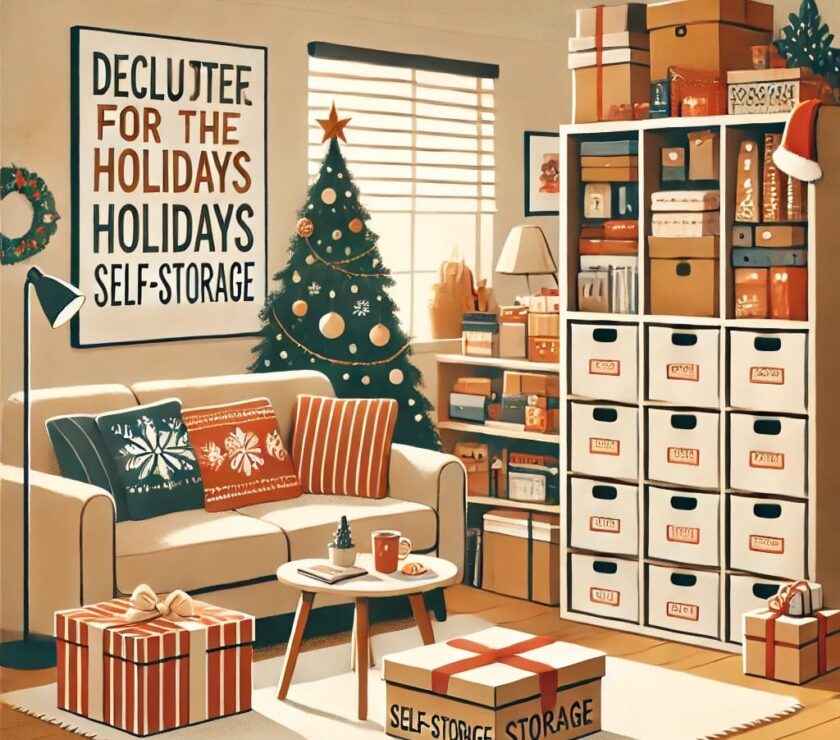 Declutter Before the Holidays: Self Storage Solutions in Southwick