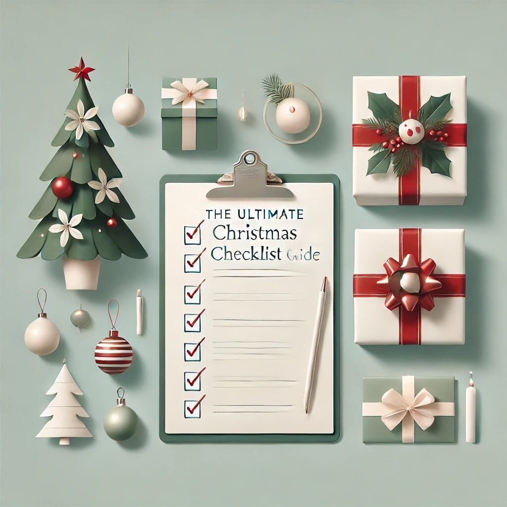 The Ultimate 2024 Christmas Checklist & Holiday Planning Guide